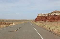 Canyon de Chelly - terugweg naar Kayenta