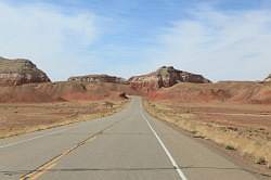 Canyon de Chelly - terugweg naar Kayenta