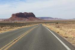 Canyon de Chelly - terugweg naar Kayenta