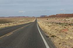 Canyon de Chelly - terugweg naar Kayenta