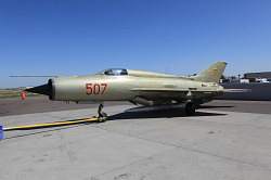 CAF vliegtuig museum - MiG-21 Fishbed