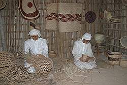 Het Bahrain National Museum; uitleg over een vroegere winkelstraat in Bahrain