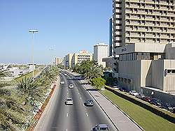 Al Manama - straat in Al Manama