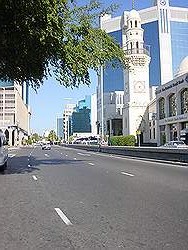 Al Manama - straat in Al Manama