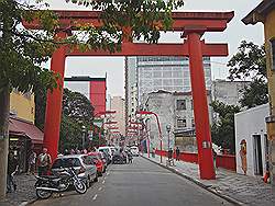 De stad - de Japanse wijk Liberdade
