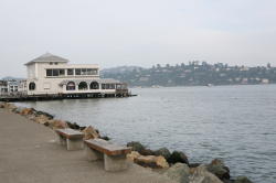 Sausalito - restaurant in het water