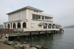 Sausalito - restaurant in het water