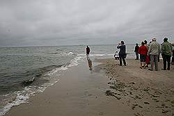 Skagen - het noordelijkste puntje van Denemarken; hier moet iedereen op de foto