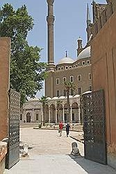 hek naar het paleis vlak bij de Mohamed Aly moskee