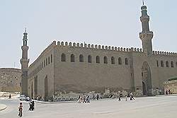 een van de moskeeen binnen de Citadel