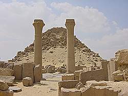 De piramiden bij Abu Sir - klik op foto voor reportage