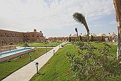 Faiyum - Qarum meer; hotel Helnan Auberge