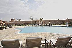 Faiyum - Qarum meer; hotel Helnan Auberge