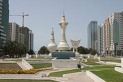 Abu Dhabi - beelden in het centrum