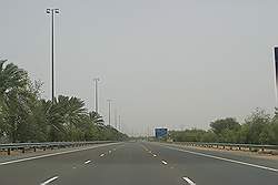 De weg naar Al Ain