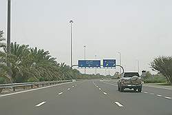 De weg naar Al Ain