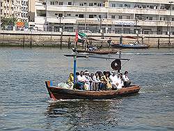 Dubai City - de Creek; veerboot