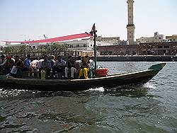 Dubai City - de Creek; veerboot