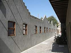 Dubai City - Historic Bastakiya in aanbouw; duidelijk nieuwbouw