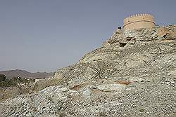 Hatta - Heritage Village; uitkijktoren van een vroeger fort