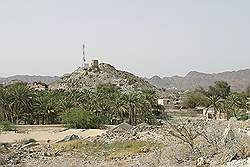 Hatta - uitzicht over het Heritage Village