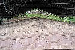 Lalibela - kerk, uitgehouwen uit de rotsen