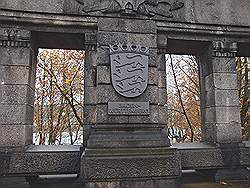 Koblenz - monument ter nagedachtenis aan keizer Wilhelm 1