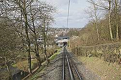 Königswinter - met de tandradbaan de 'Drachenfels' op