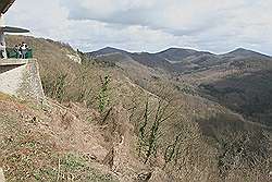 Königswinter - boven op de 'Drachenfels' (of Drakenrots)