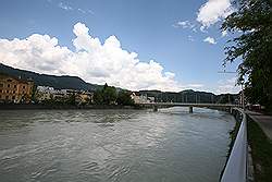 Kufstein - de rivier de Inn