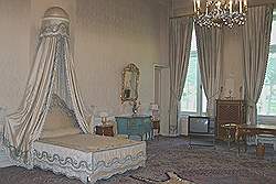Het witte paleis - de slaapkamer