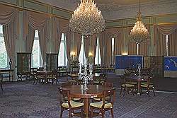 Het witte paleis - de grote diner kamer