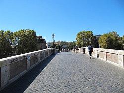 Rome - Rivier de Tiber en Isola Tiberina