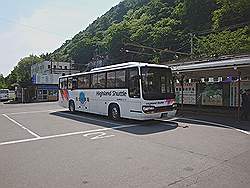 Kamikochi - met de bus naar Kamikochi