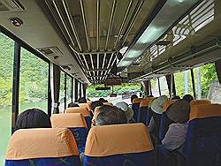 Kamikochi - met de bus naar Kamikochi