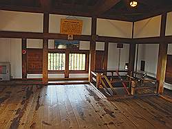 Matsumoto - Matsumoto Castle; interieur