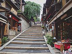 Kyoto - oude winkelstraat