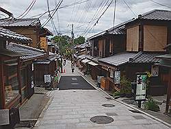 Kyoto - oude winkelstraat