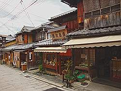 Kyoto - oude winkelstraat