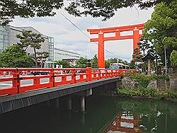 Kyoto - Heian Jungu torii