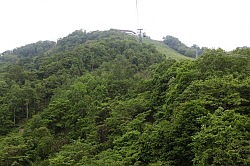 Otaru - de kabelbaan op Mt. Tengu-yama