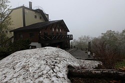 Sounkyo Gorge - kabelbaan station op de berg