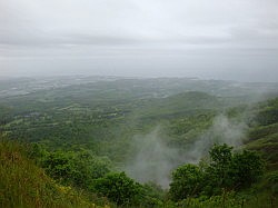 Lake Toya - uitzicht op de kust