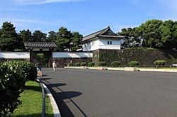 Tokio - keizerlijk paleis; de toegangspoort