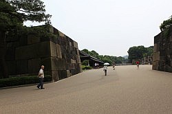 Tokio - keizerlijk paleis; de oostelijke tuinen