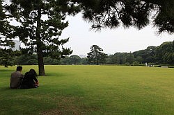 Tokio - keizerlijk paleis; de oostelijke tuinen