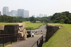 Tokio - keizerlijk paleis; de oostelijke tuinen