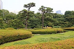 Tokio - keizerlijk paleis; de oostelijke tuinen