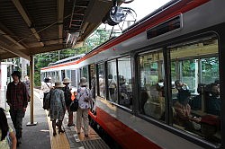 Hakone - met de trein van Hakone-Yumoto naar Gora