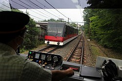 Hakone - van Gora naar Sounzan met de kabeltram